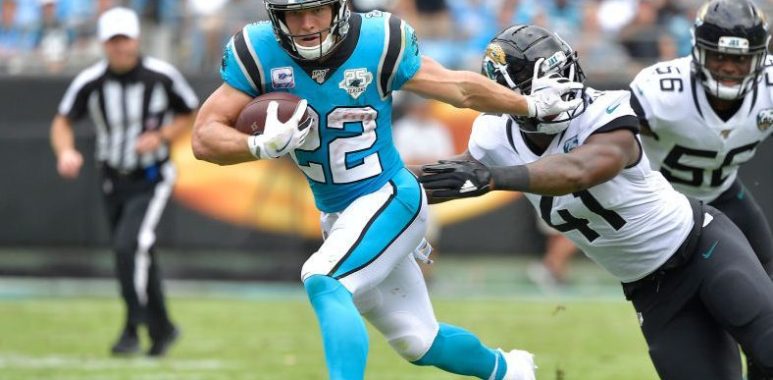 Christian Mccaffrey Draftkings running backs trends and strategy