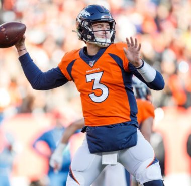 Drew lock DraftKings week 9 waiver wire Broncos 2020 fantasy Football