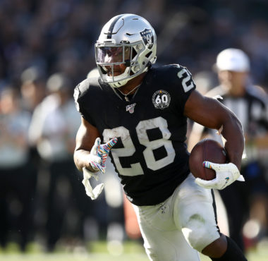 Week 8 Josh jacobs week 3 regression