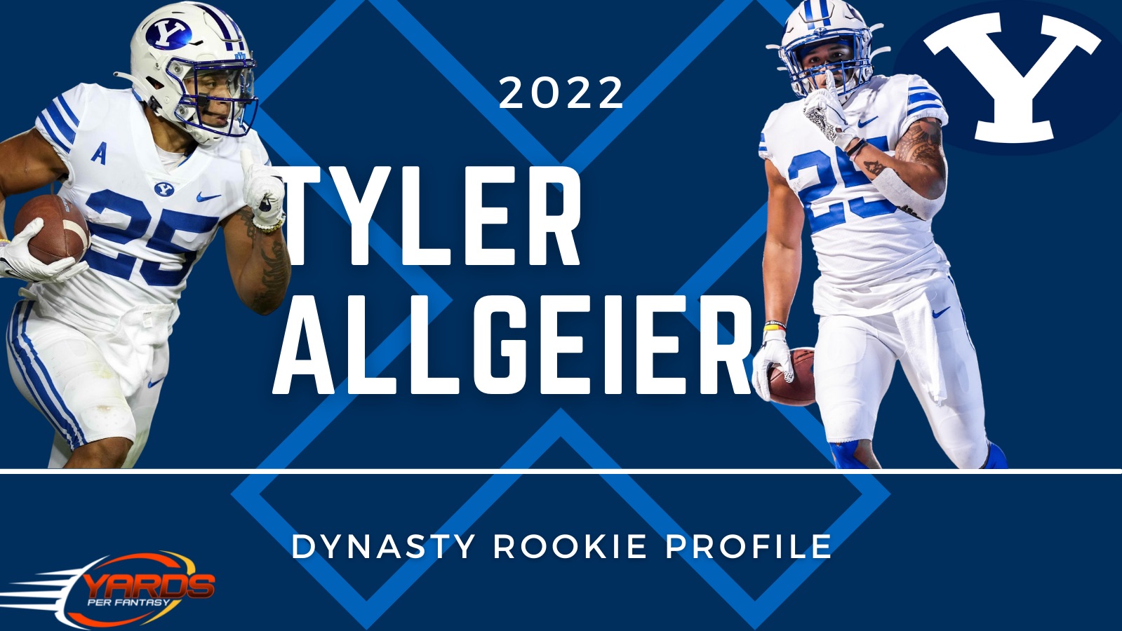Tyler Allgeier 2022 Dynasty Rookie Profile Yards Per Fantasy