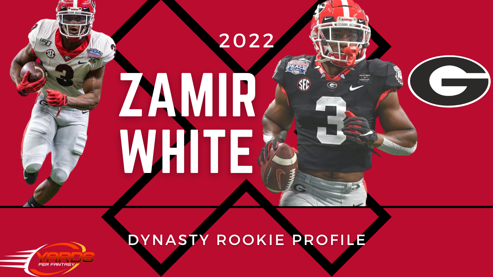 Zamir White 2022 Dynasty Rookie Profile Yards Per Fantasy