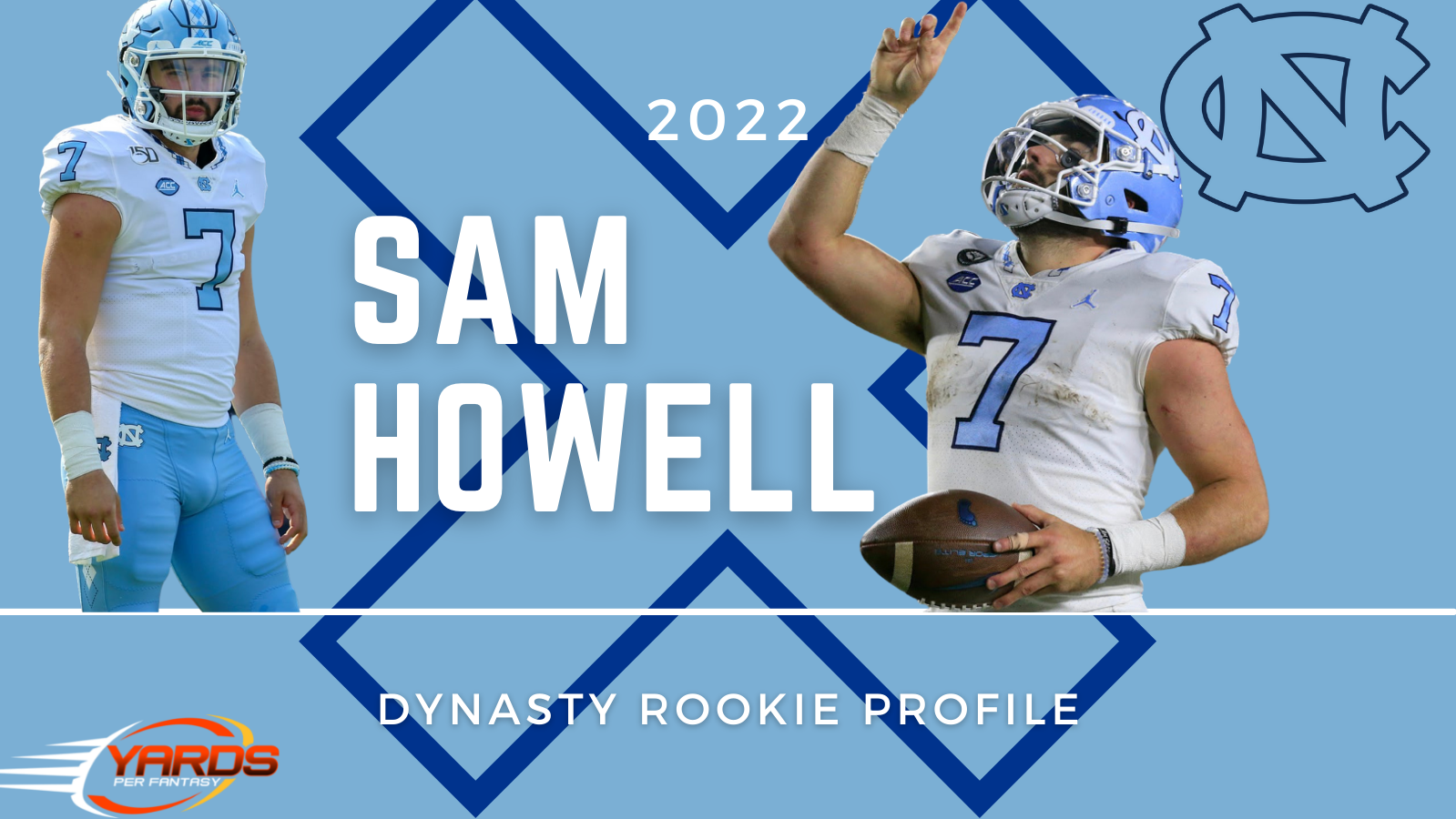 Sam Howell 2022 Dynasty Rookie Profile Yards Per Fantasy