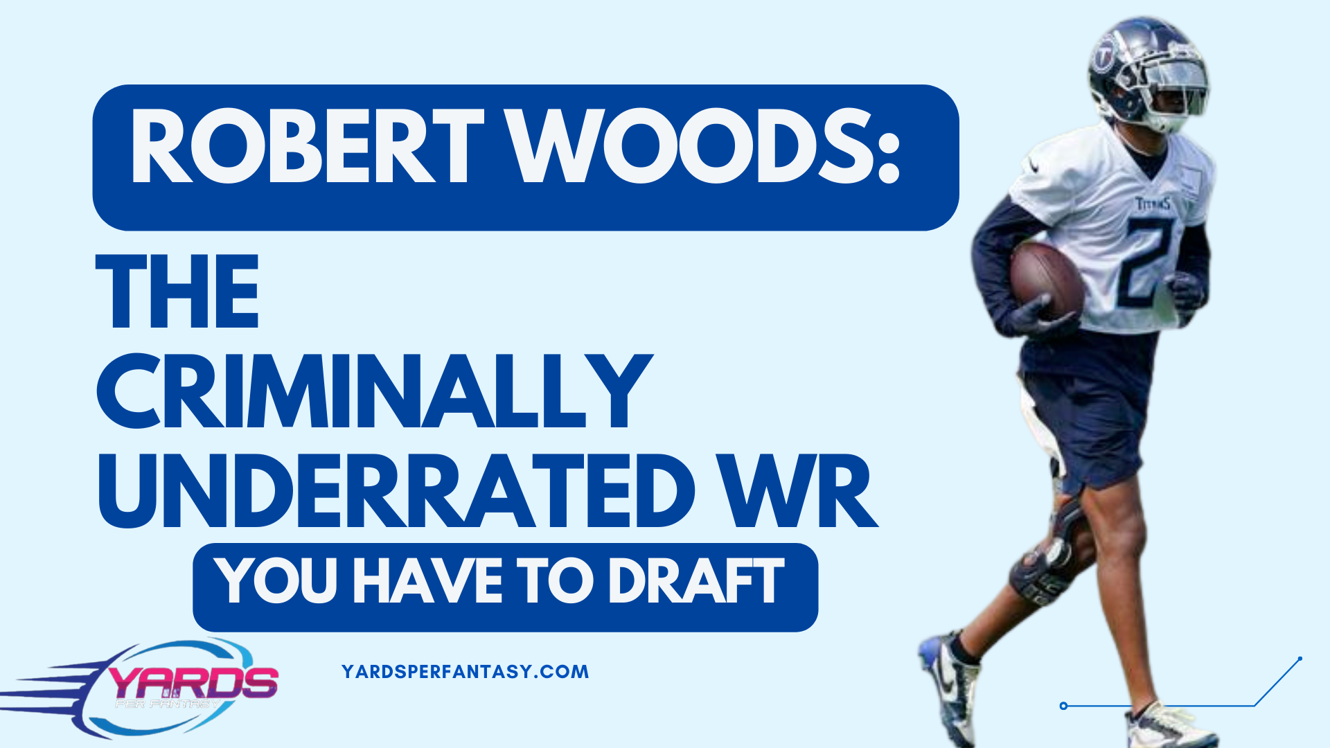 Fantasy football injury outlook: WR Robert Woods, Titans