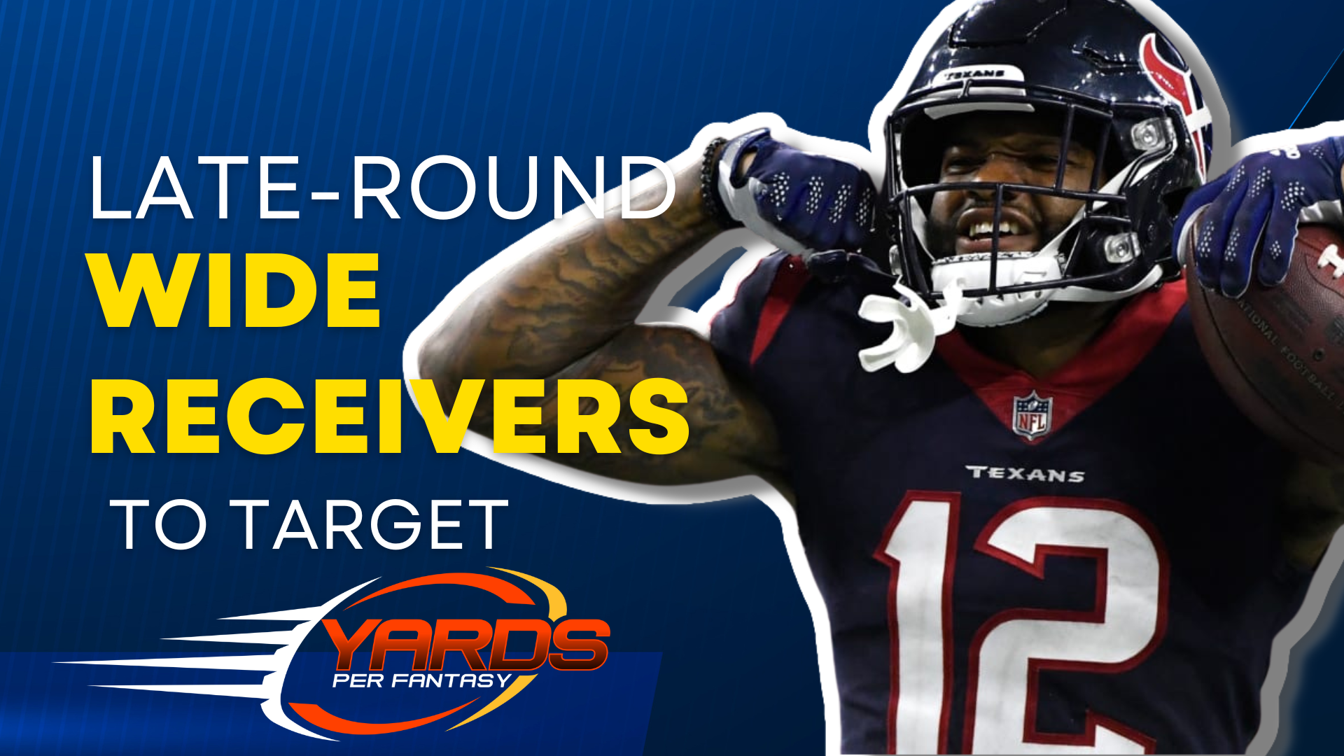 2022 Late Round Wide Receivers Fantasy Football Yards Per Fantasy