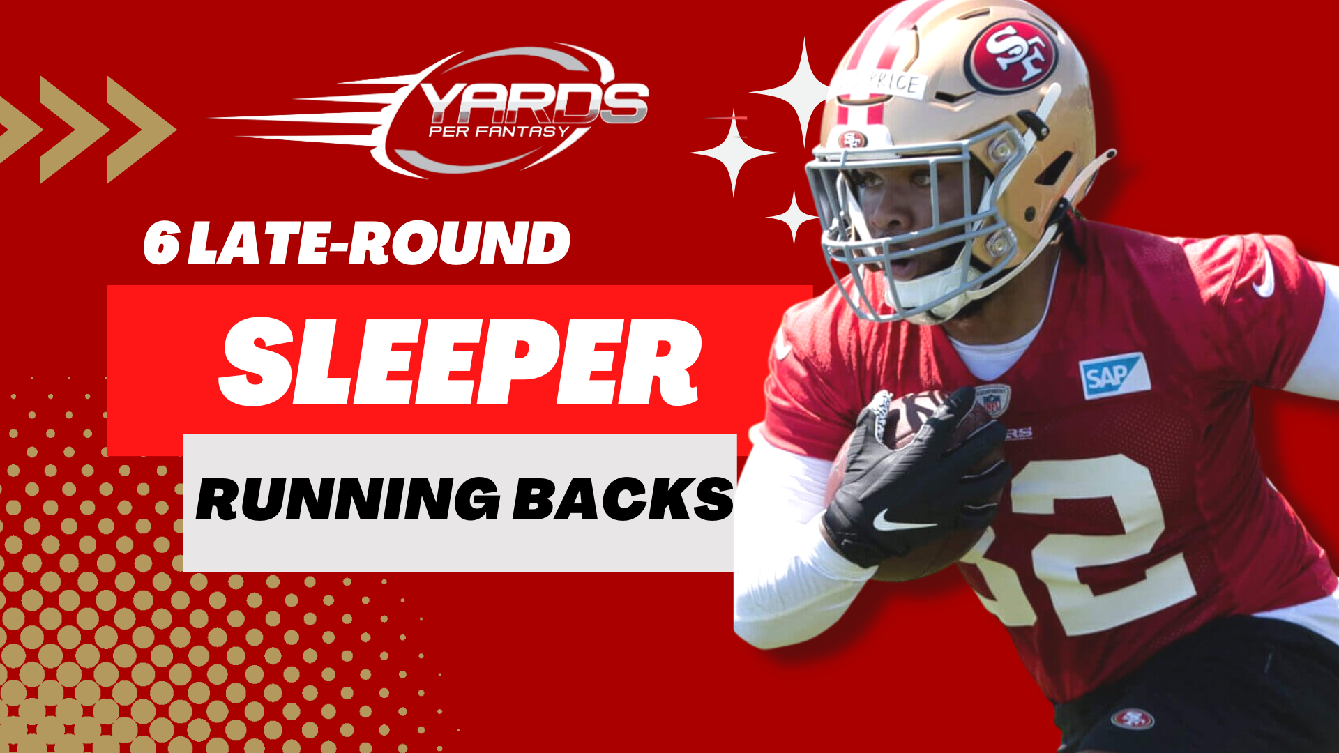 2022 Late Round Sleeper Running Backs In Fantasy Yards Per Fantasy