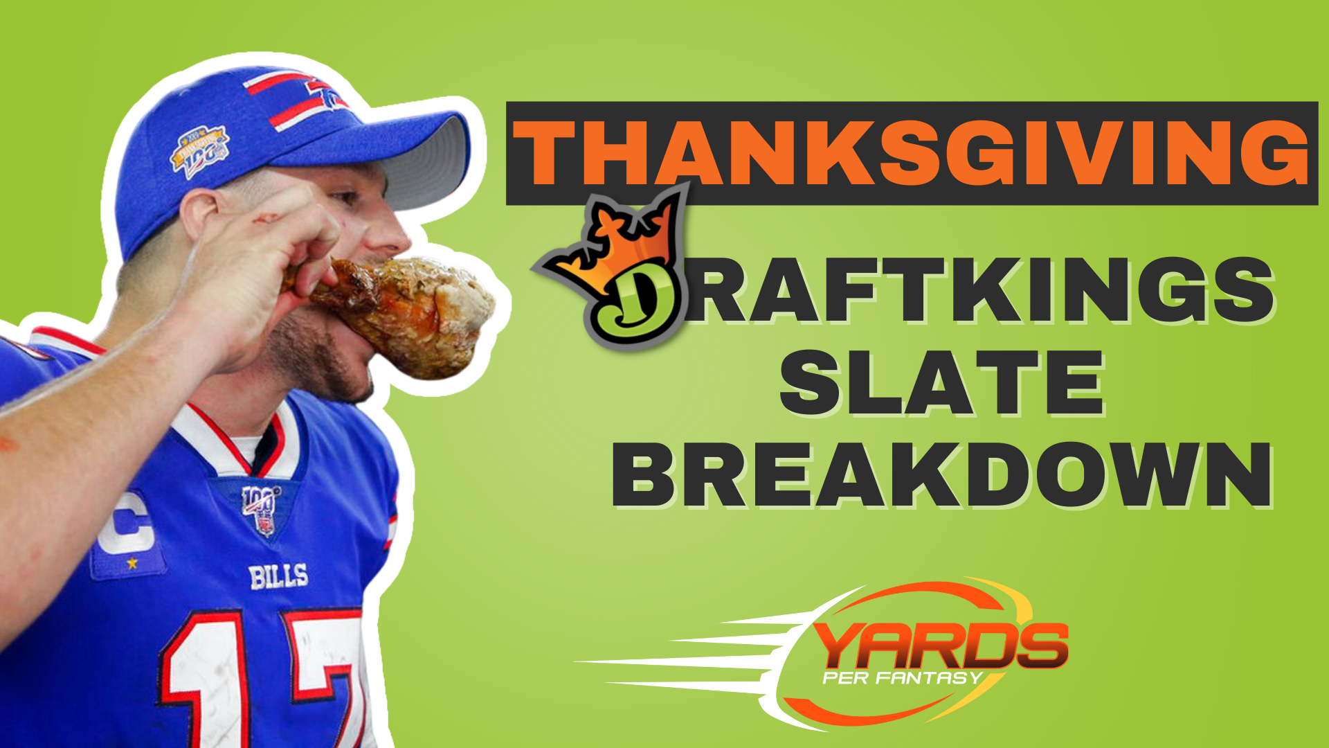 Thanksgiving DFS Projections