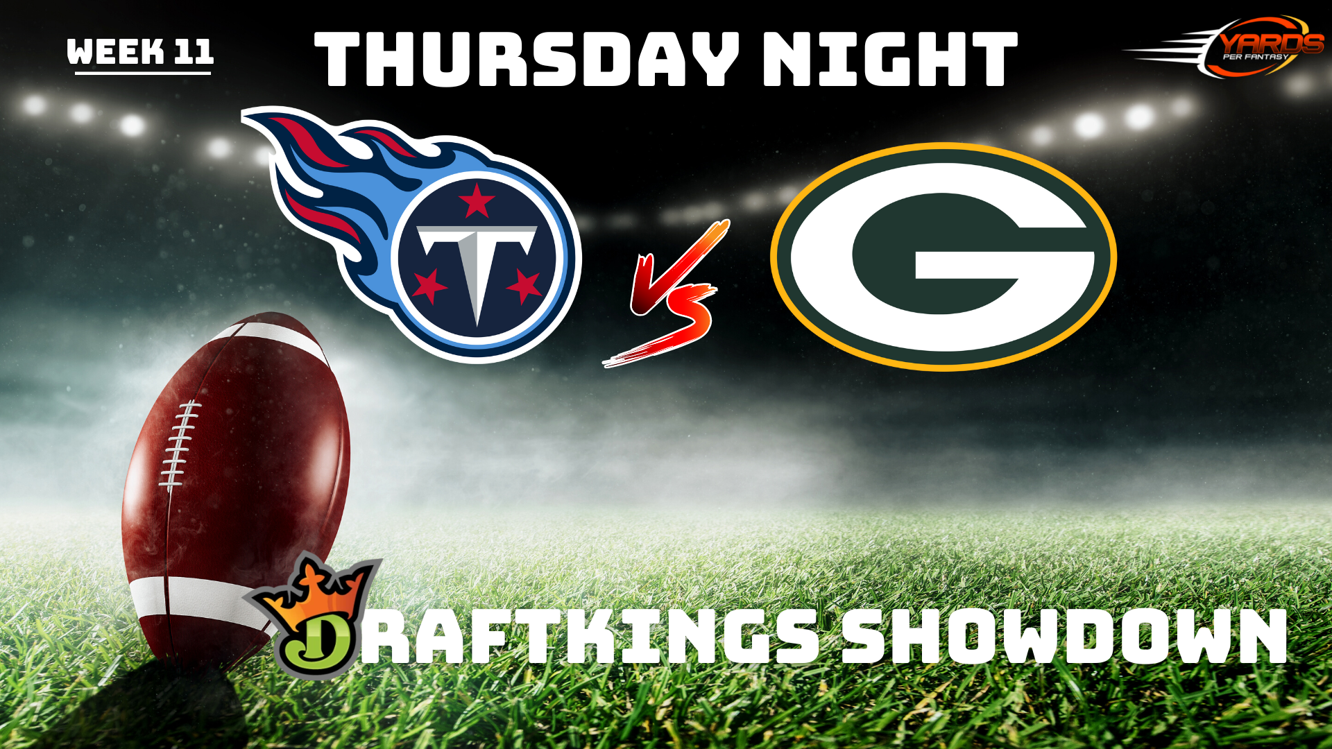 NFL announcers: Who is announcing Thursday Night Football for Titans vs.  Packers in Week 11 - DraftKings Network