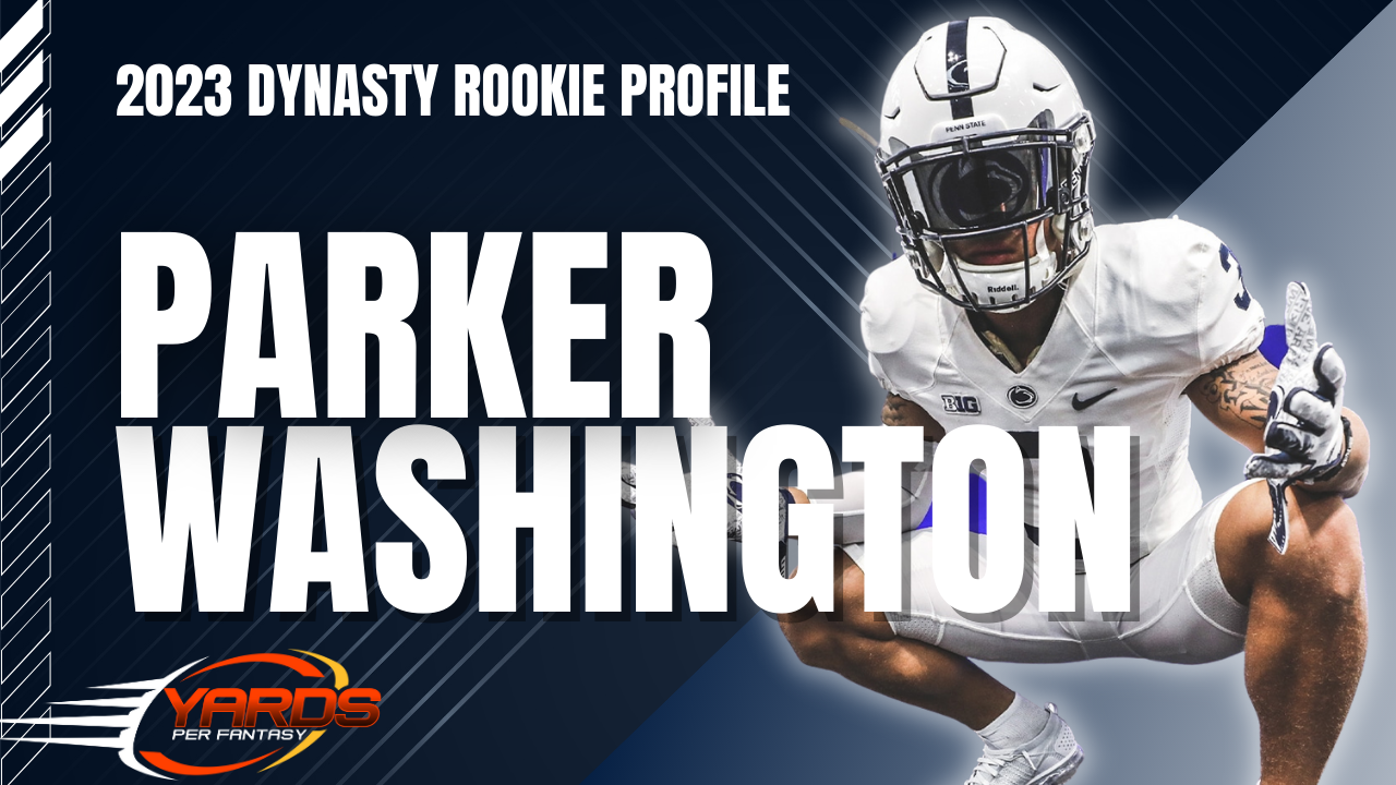 Penn State WR Parker Washington declares for the 2023 NFL draft 