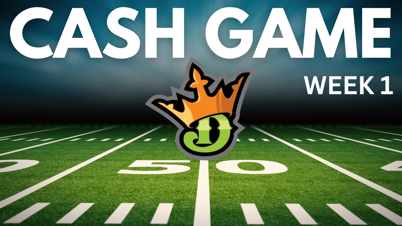 NFL DFS Cash Game Plays: Week 1