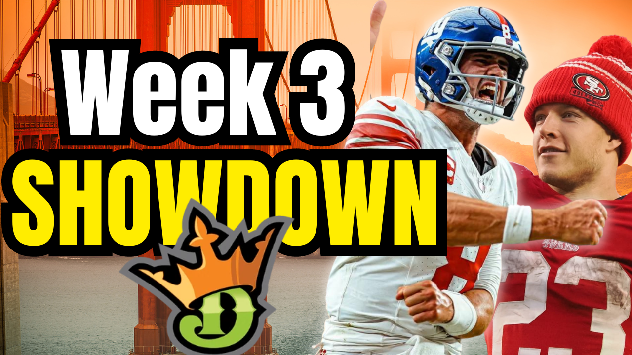 Thursday Night Football DFS Showdown: Week 3 49ers vs. Giants