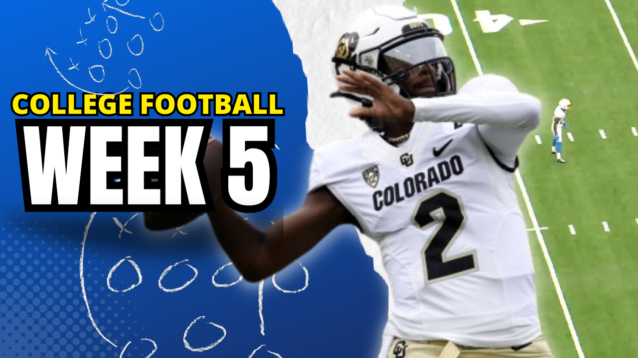 College Football Week 5 Preview and Best Bets - Underdog Podcasts