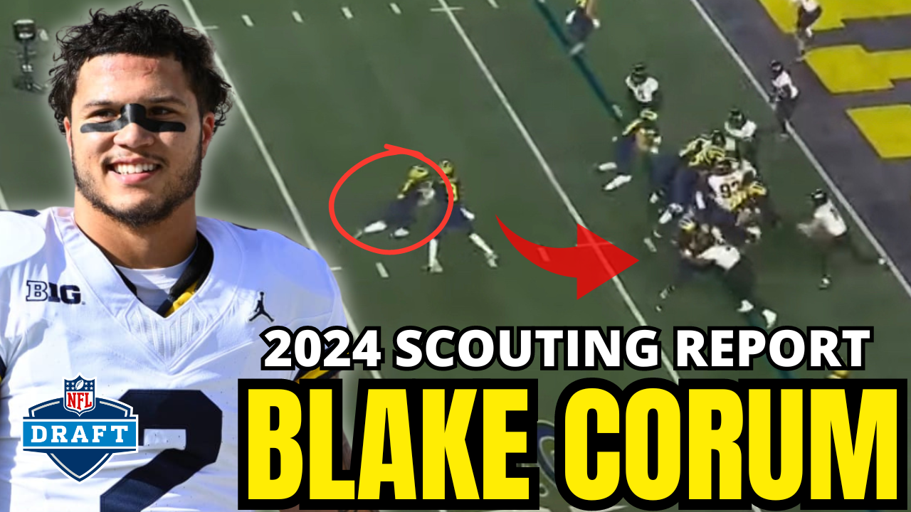 Blake Corum 2024 Scouting Report Yards Per Fantasy