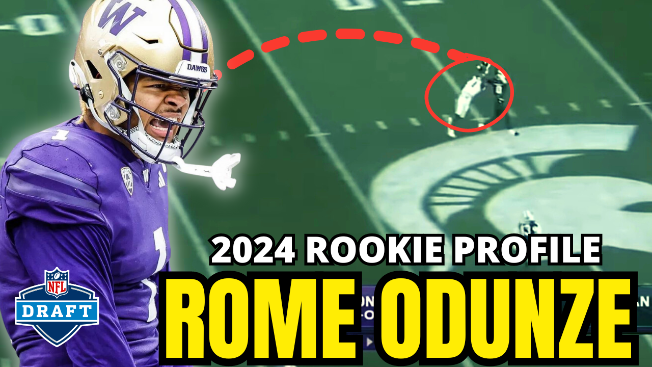 Rome Odunze Dynasty Profile (Rookie) 2024 NFL Draft Yards Per Fantasy